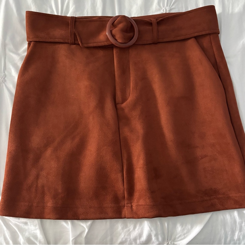 Forever 21 Suede Mini Skirt